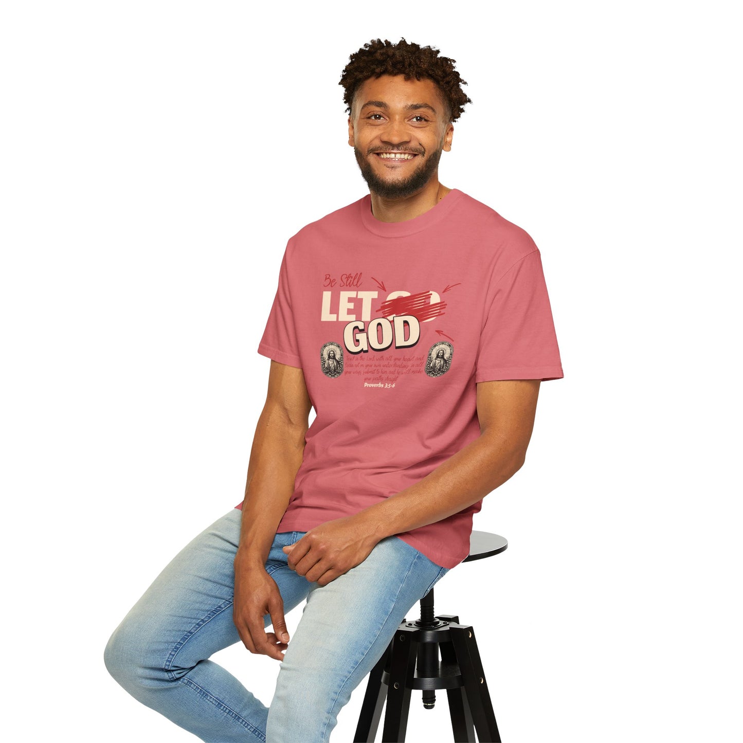 Bella Canvas 3001 "Proverbs 3:5-6" T-Shirt – Trust in the Lord