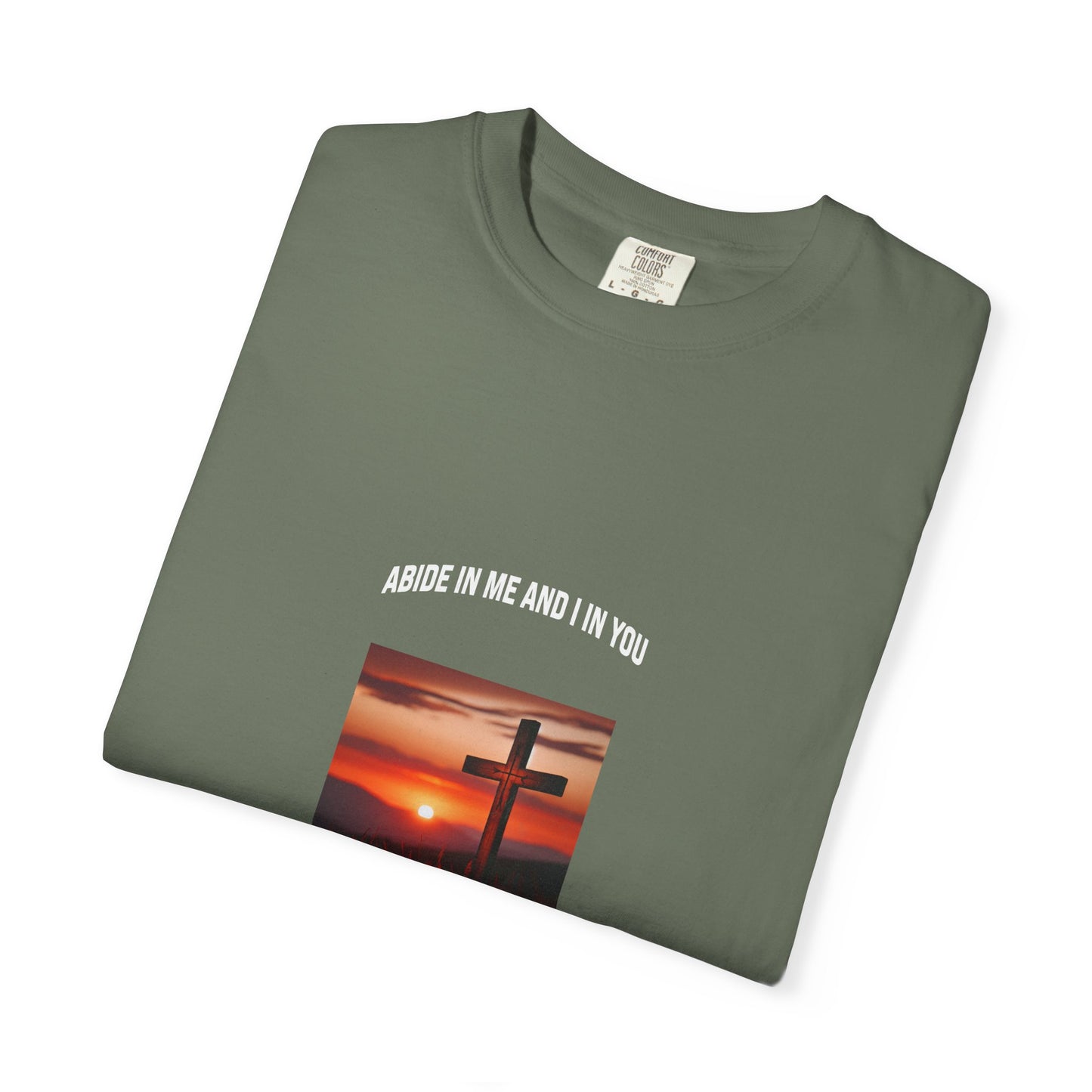 "Abide in Me" – John 15:4 Faith Tee