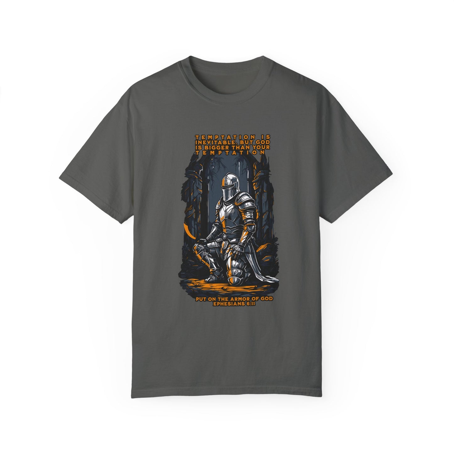 Comfort Colors "Put on the Armor of God" Ephesians 6:11 Inspirational T-Shirt