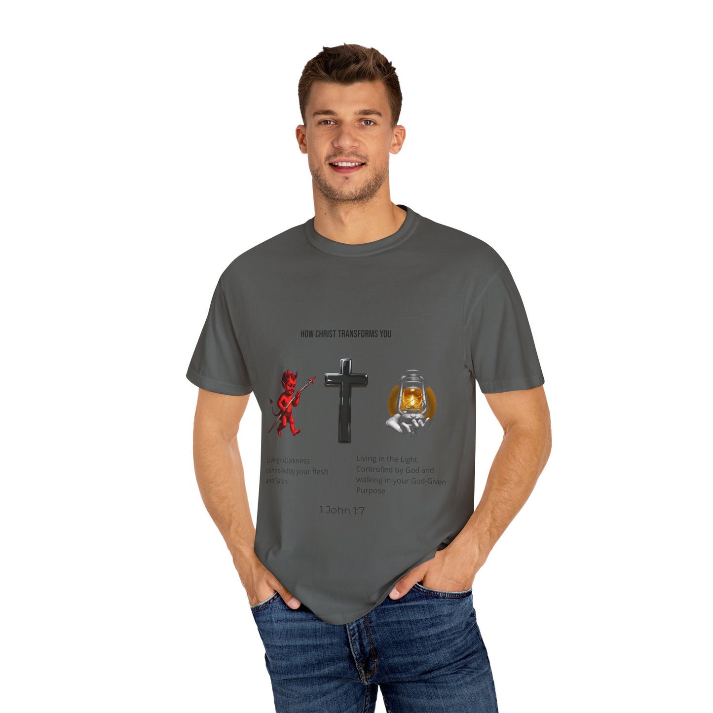 "How Christ Transforms You" - Graphic T-Shirt.