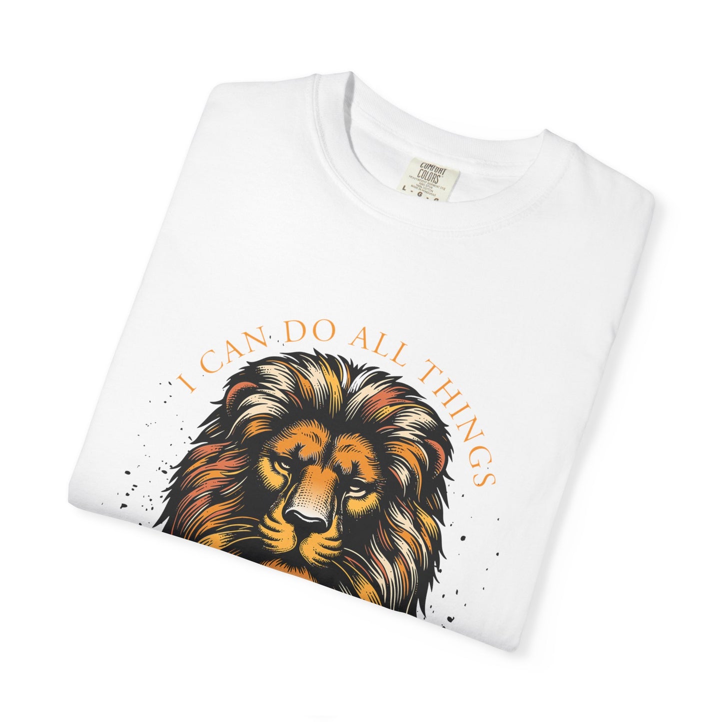"I Can Do All Things" – Comfort Colors Philippians 4:13 Tee