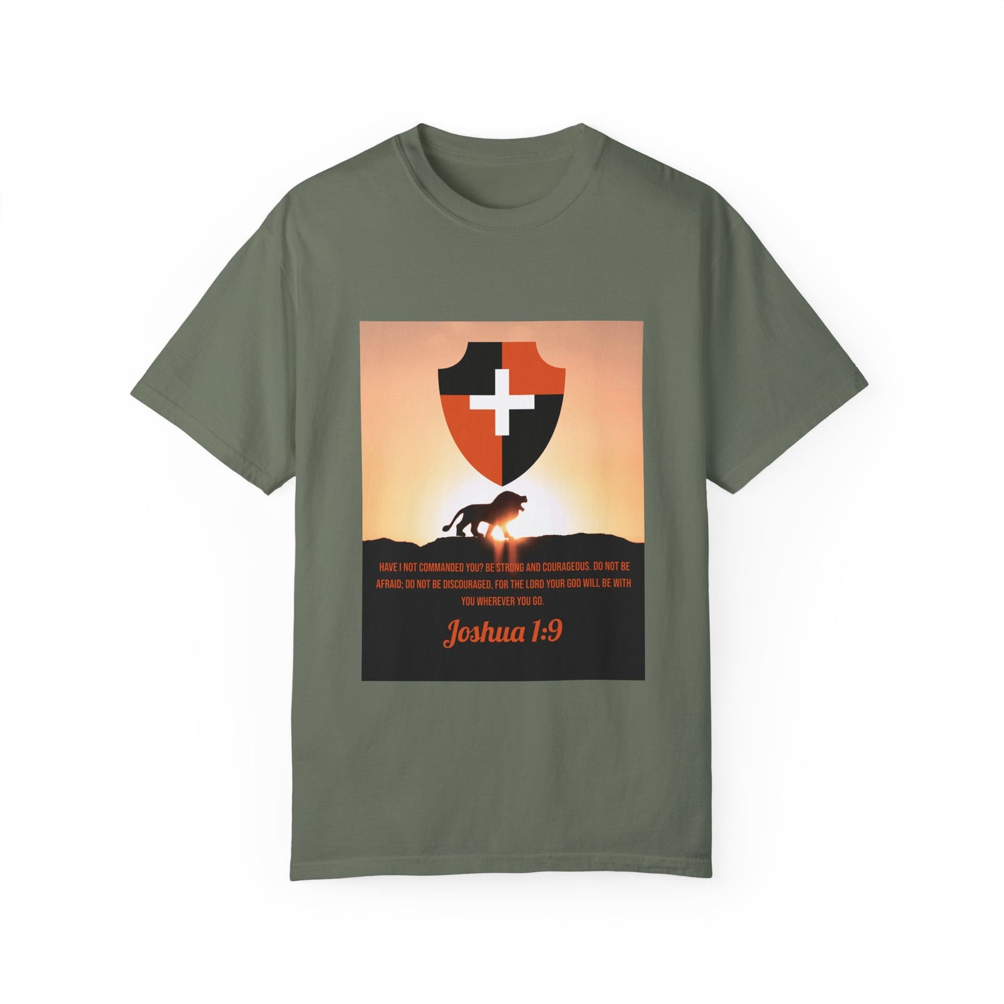 "Be Strong and Courageous" Joshua 1:9 Graphic Tee