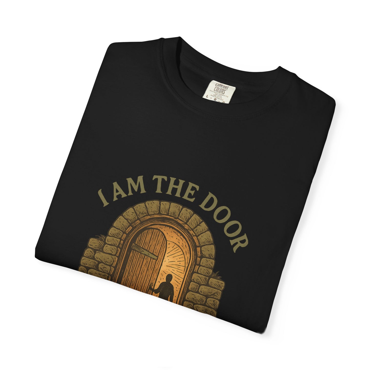 Comfort Colors "I Am the Door – John 10:9 Graphic T-Shirt