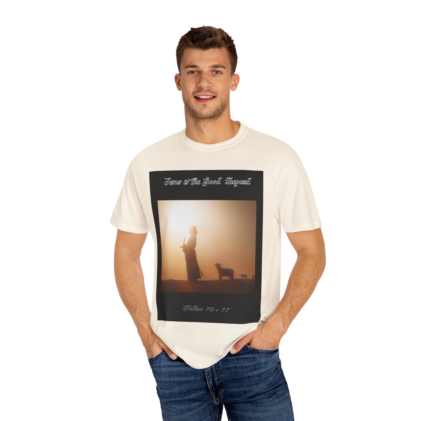 "The Good Shepard" John 10:11 Graphic T-Shirt