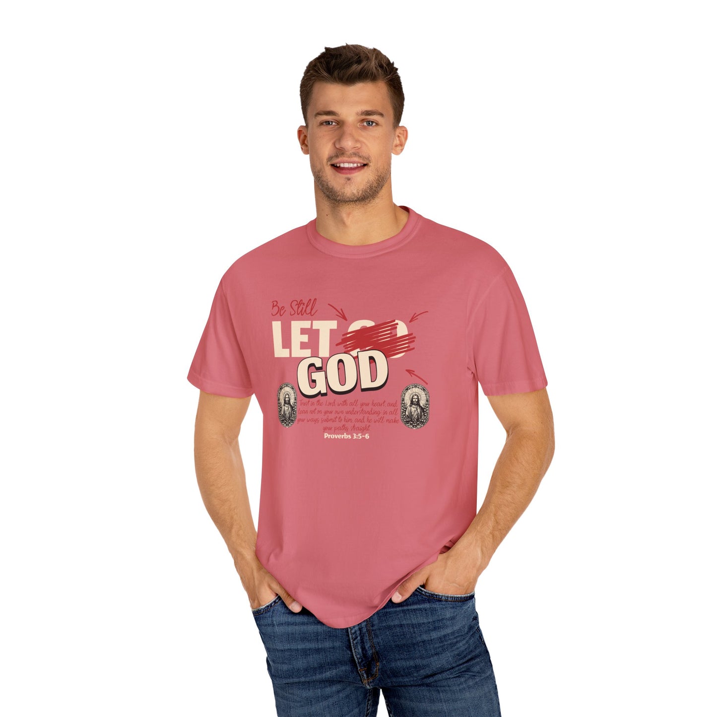 Bella Canvas 3001 "Proverbs 3:5-6" T-Shirt – Trust in the Lord