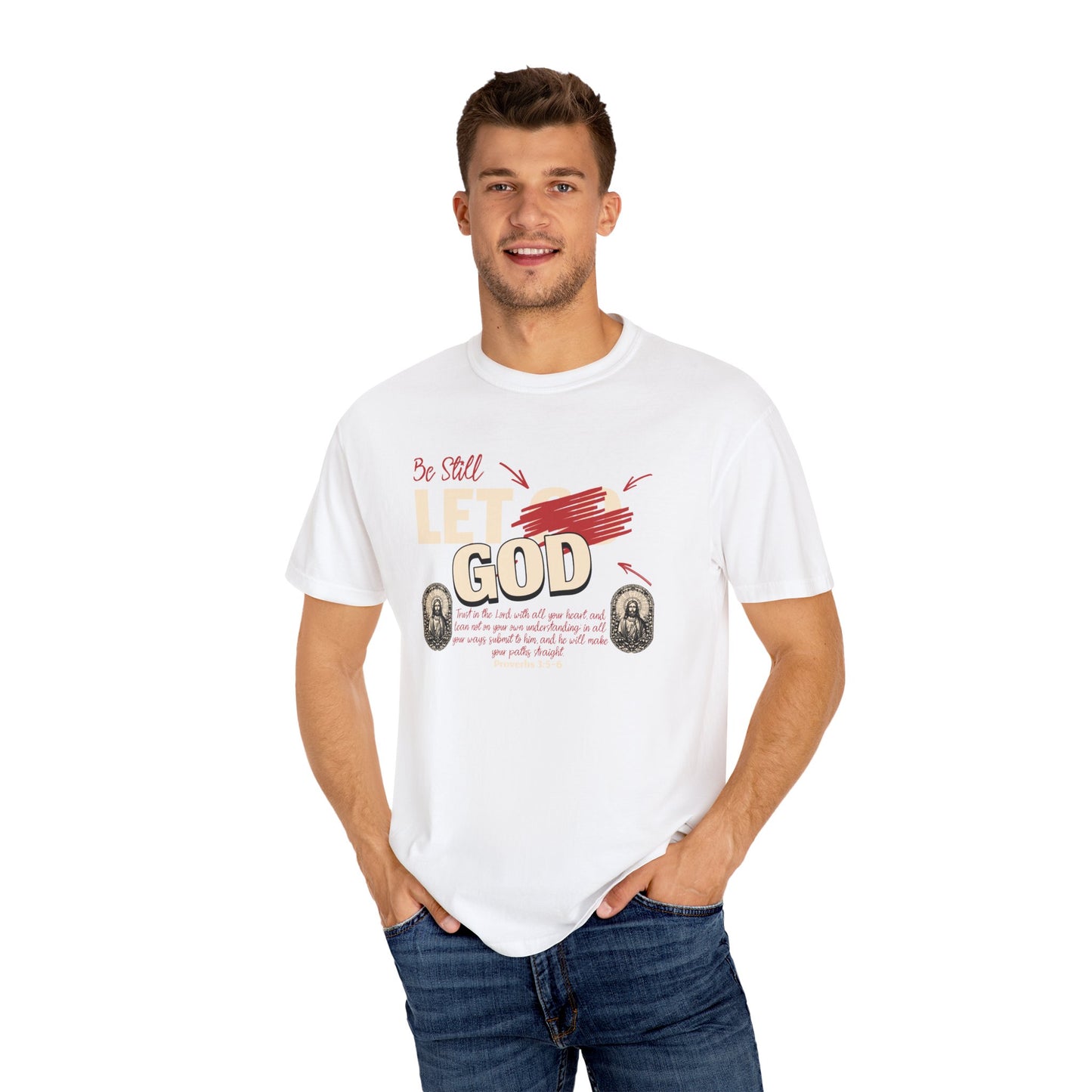 Bella Canvas 3001 "Proverbs 3:5-6" T-Shirt – Trust in the Lord