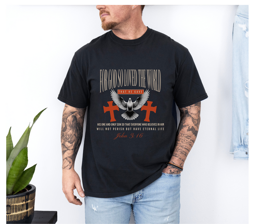 John 3:16 – The Gospel in One Verse Shirt