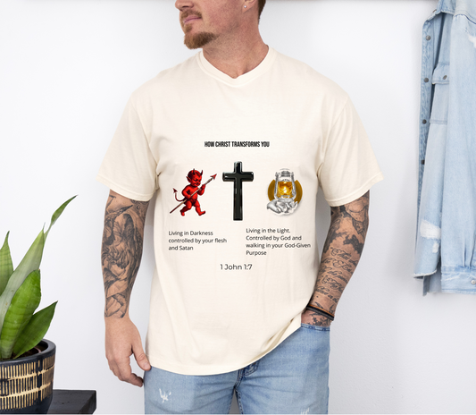 "How Christ Transforms You" - Graphic T-Shirt.