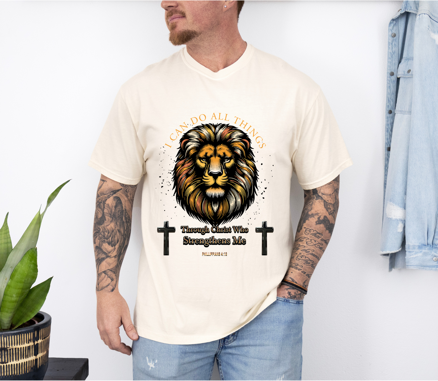 "I Can Do All Things" – Comfort Colors Philippians 4:13 Tee