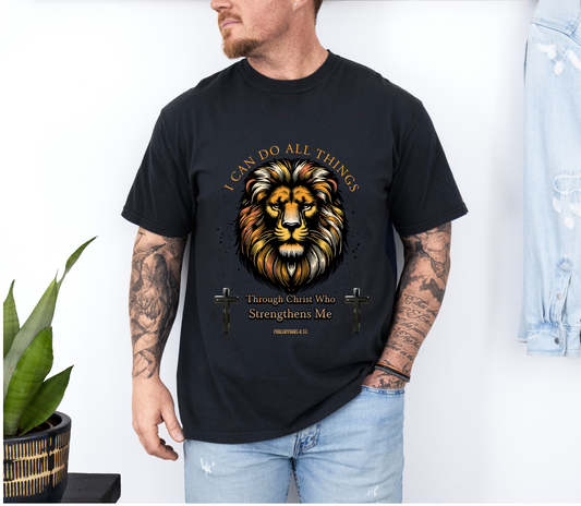 "I Can Do All Things" – Comfort Colors Philippians 4:13 Tee