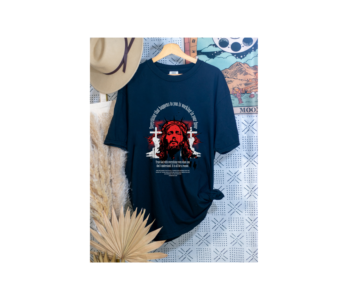 Romans 8:28 Faith Tee