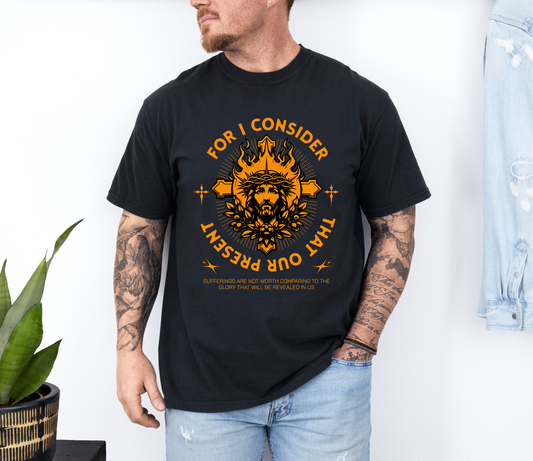 Comfort Colors "Glory Revealed" – Romans 8:18 Graphic T-Shirt
